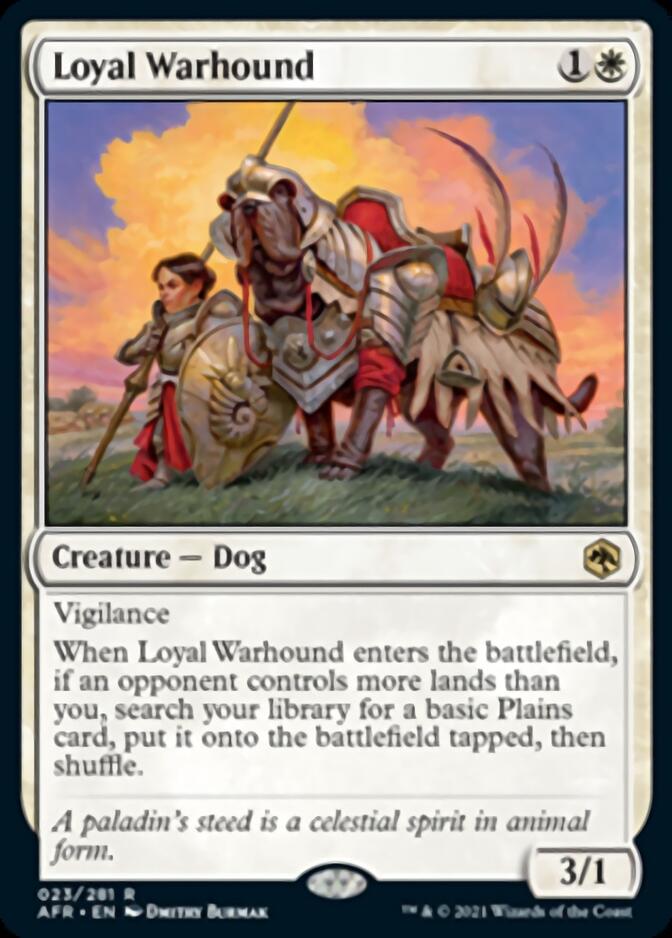 Loyal Warhound [Dungeons & Dragons: Adventures in the Forgotten Realms] | Tabernacle Games