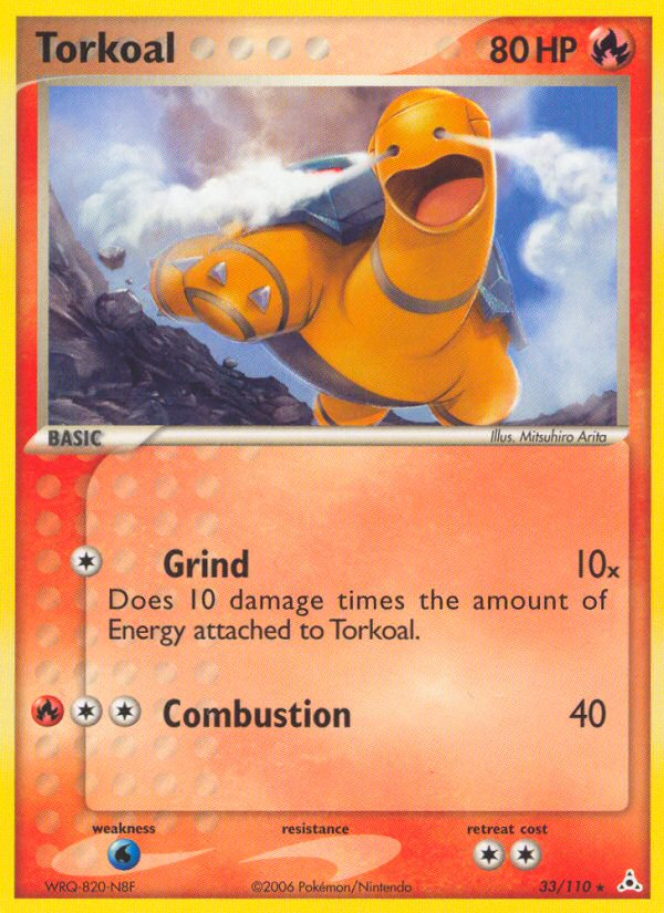 Torkoal (33/110) [EX: Holon Phantoms] | Tabernacle Games