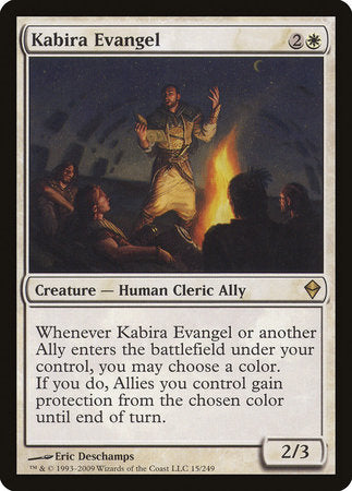 Kabira Evangel [Zendikar] | Tabernacle Games