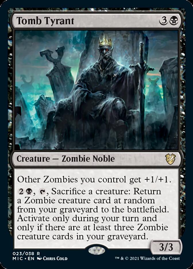 Tomb Tyrant [Innistrad: Midnight Hunt Commander] | Tabernacle Games