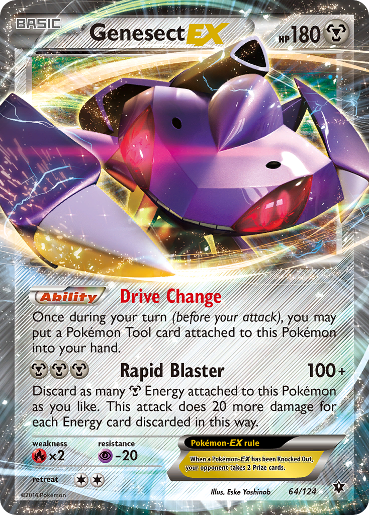 Genesect EX (64/124) [XY: Fates Collide] | Tabernacle Games