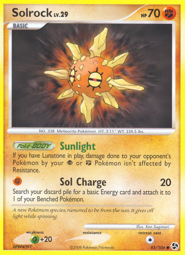 Solrock (85/106) [Diamond & Pearl: Great Encounters] | Tabernacle Games