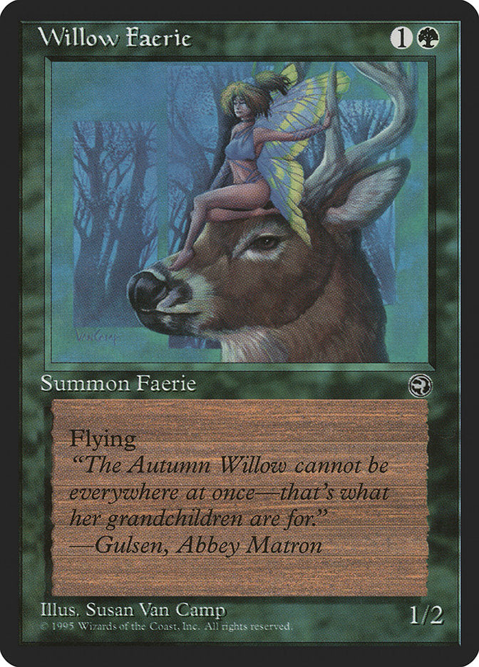 Willow Faerie (Gulsen Flavor Text) [Homelands] | Tabernacle Games