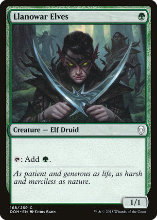 Llanowar Elves [Dominaria] | Tabernacle Games