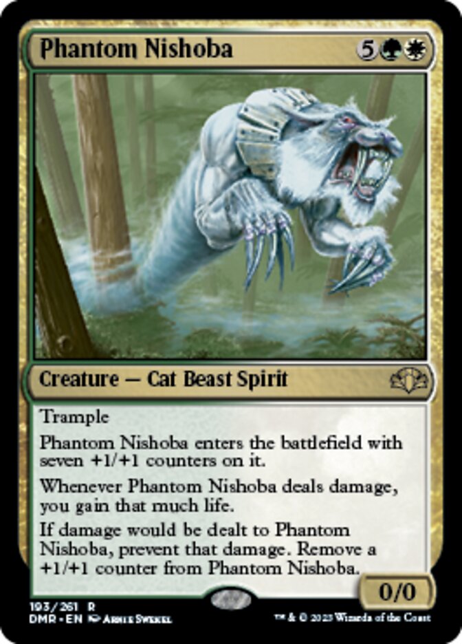 Phantom Nishoba [Dominaria Remastered] | Tabernacle Games