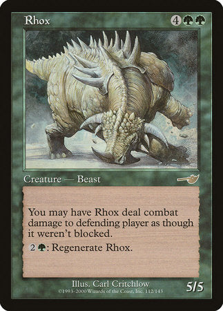 Rhox [Nemesis] | Tabernacle Games