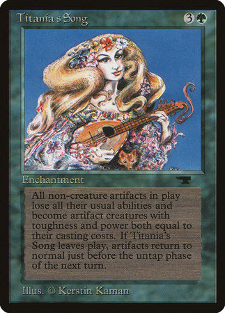 Titania's Song [Antiquities] | Tabernacle Games