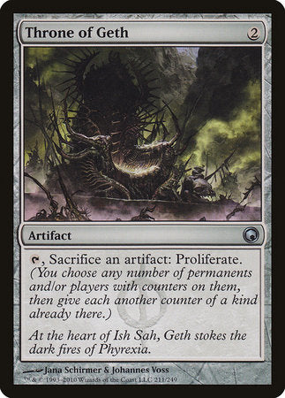 Throne of Geth [Scars of Mirrodin] | Tabernacle Games