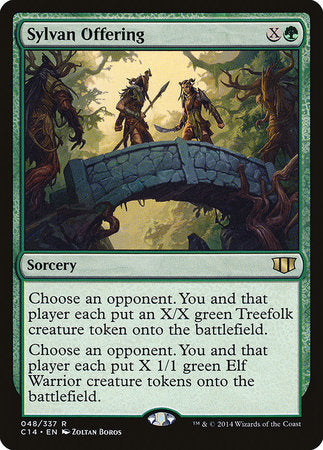 Sylvan Offering [Commander 2014] | Tabernacle Games