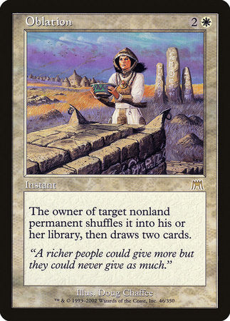 Oblation [Onslaught] | Tabernacle Games