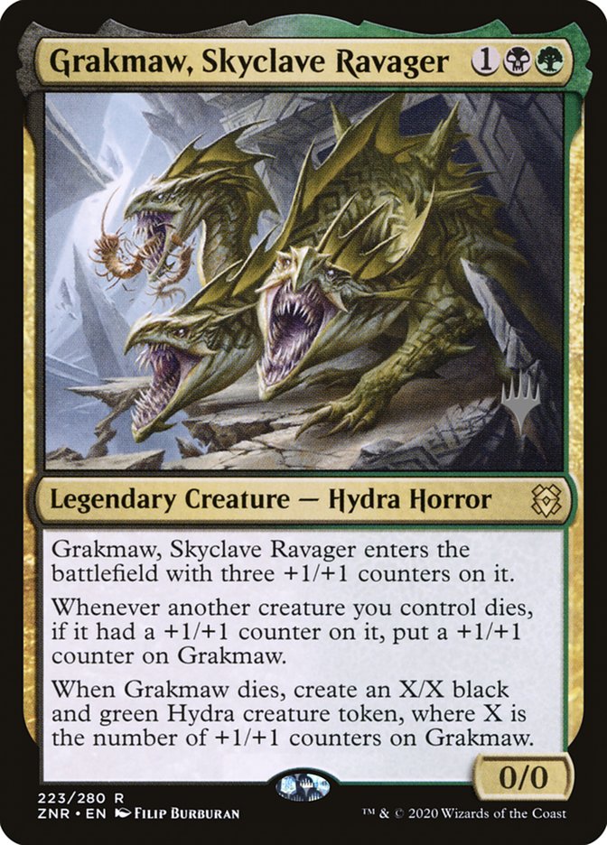 Grakmaw, Skyclave Ravager (Promo Pack) [Zendikar Rising Promos] | Tabernacle Games