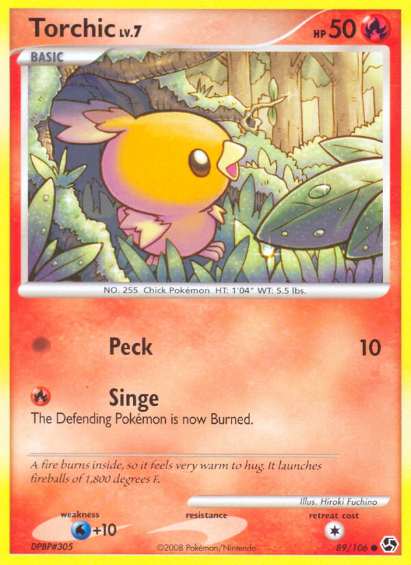 Torchic (89/106) [Diamond & Pearl: Great Encounters] | Tabernacle Games