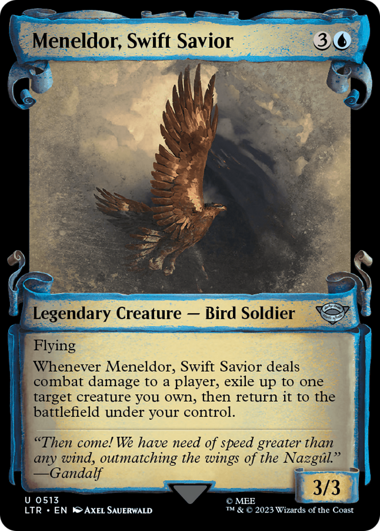 Meneldor, Swift Savior [The Lord of the Rings: Tales of Middle-Earth Showcase Scrolls] | Tabernacle Games