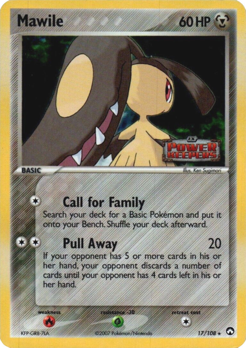 Mawile (17/108) (Stamped) [EX: Power Keepers] | Tabernacle Games