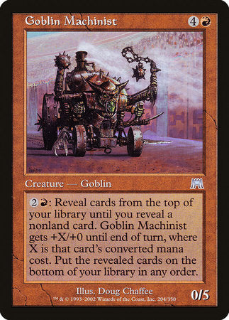 Goblin Machinist [Onslaught] | Tabernacle Games