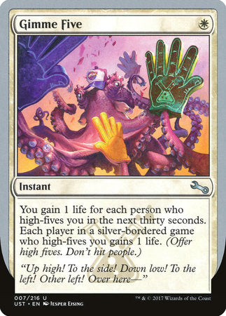 Gimme Five [Unstable] | Tabernacle Games