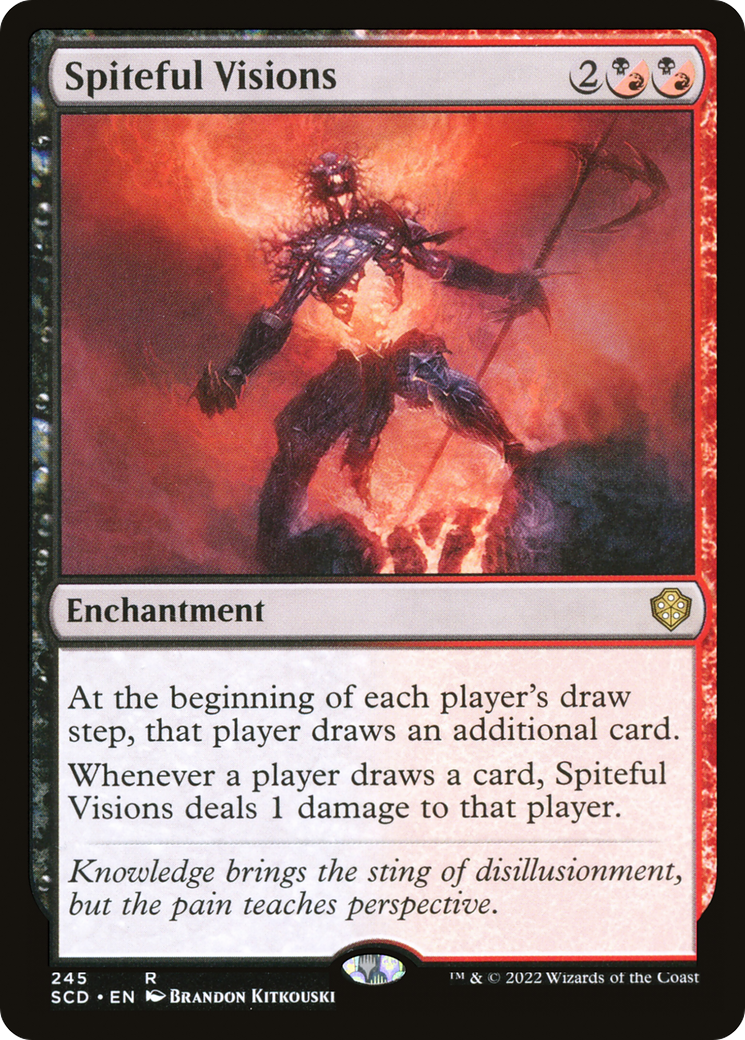 Spiteful Visions [Starter Commander Decks] | Tabernacle Games
