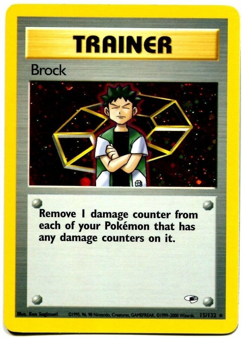 Brock (15/132) [Gym Heroes Unlimited] | Tabernacle Games