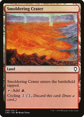 Smoldering Crater [Commander Anthology Volume II] | Tabernacle Games