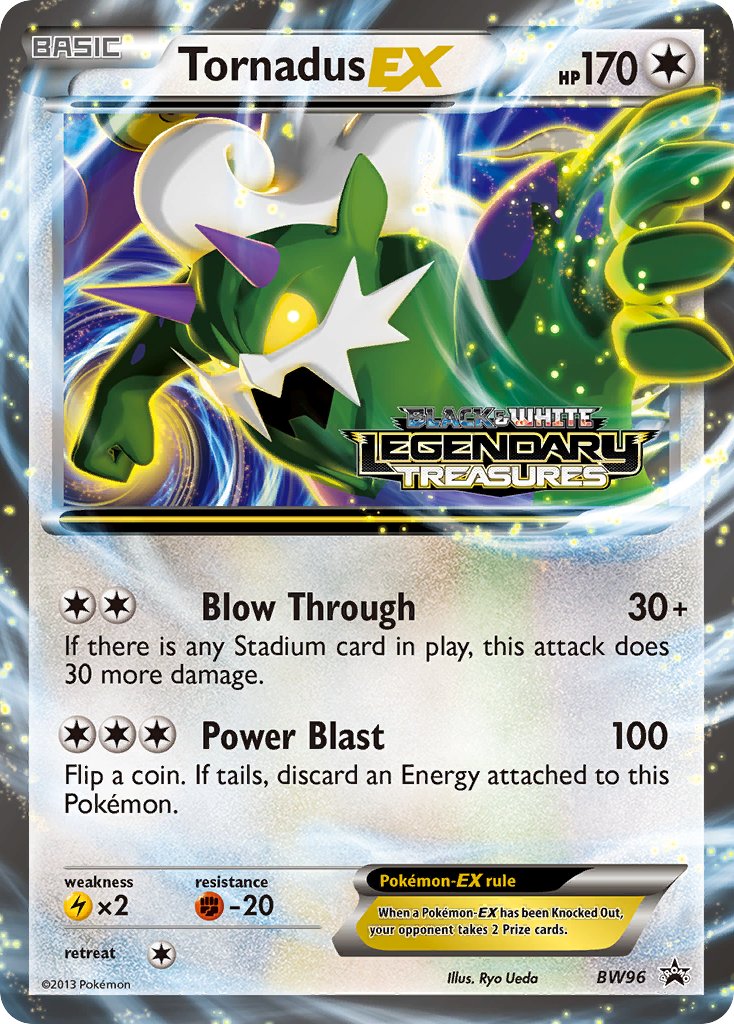Tornadus EX (BW96) [Black & White: Black Star Promos] | Tabernacle Games