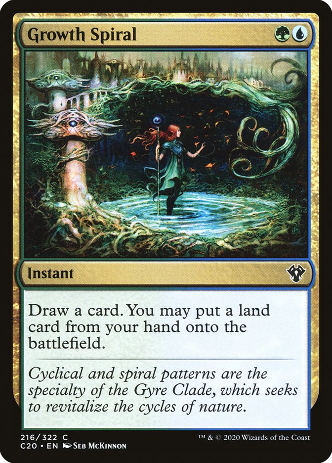 Growth Spiral [Commander 2020] | Tabernacle Games