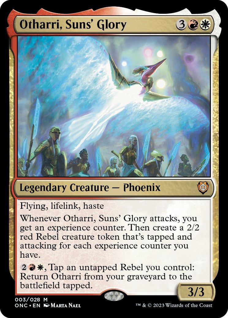 Otharri, Suns' Glory [Phyrexia: All Will Be One Commander] | Tabernacle Games
