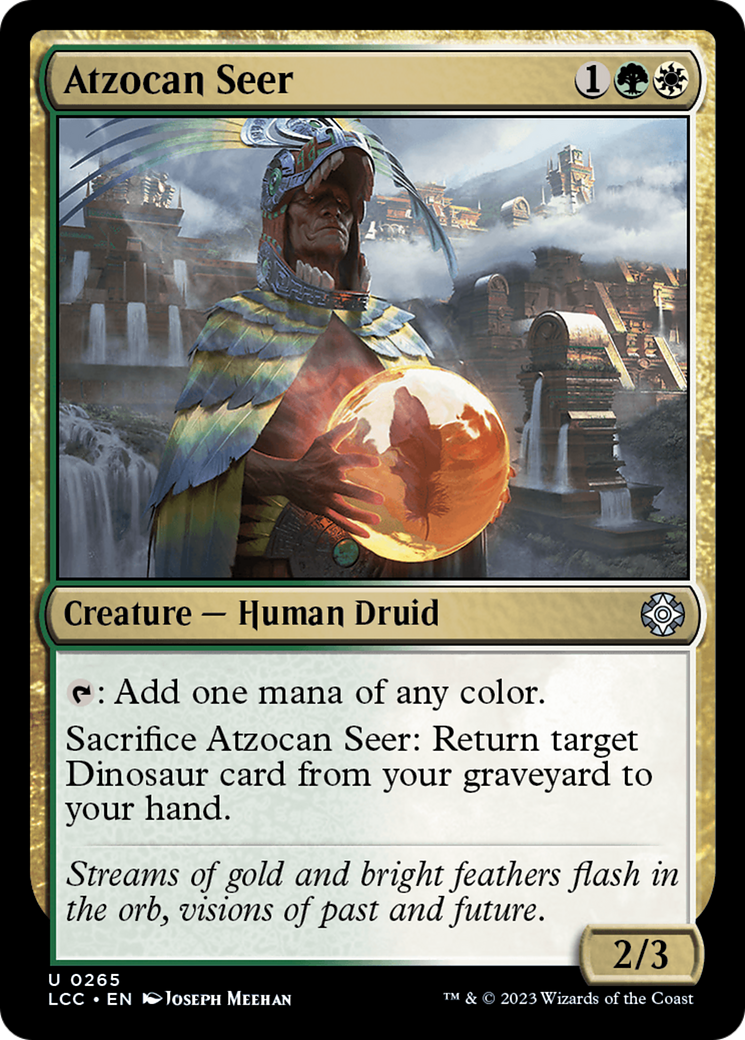 Atzocan Seer [The Lost Caverns of Ixalan Commander] | Tabernacle Games