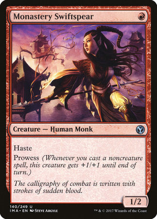 Monastery Swiftspear [Iconic Masters] | Tabernacle Games