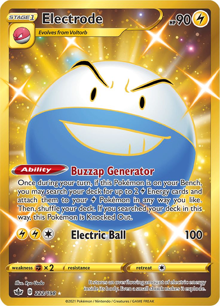 Electrode (222/198) [Sword & Shield: Chilling Reign] | Tabernacle Games