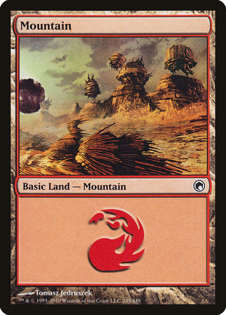 Mountain (245) [Scars of Mirrodin] | Tabernacle Games