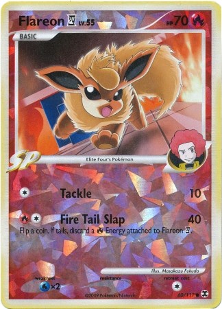 Flareon (60/111) (Cracked Ice) [Platinum: Rising Rivals] | Tabernacle Games