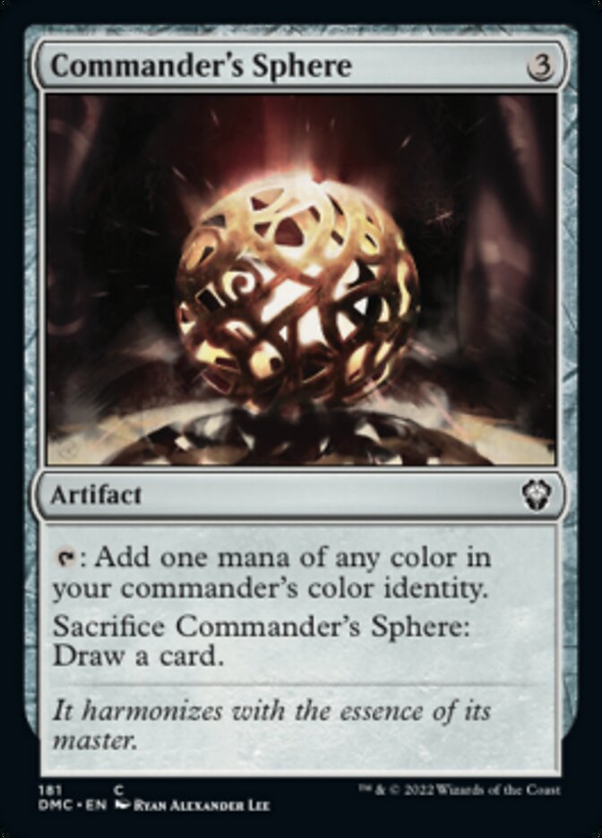 Commander's Sphere [Dominaria United Commander] | Tabernacle Games