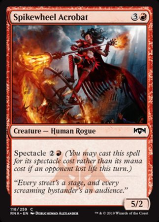 Spikewheel Acrobat [Ravnica Allegiance] | Tabernacle Games