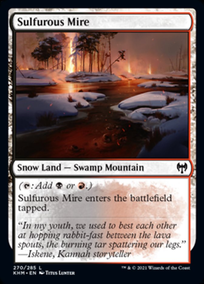 Sulfurous Mire [Kaldheim] | Tabernacle Games