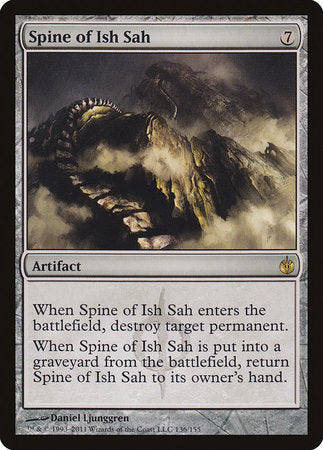 Spine of Ish Sah [Mirrodin Besieged] | Tabernacle Games