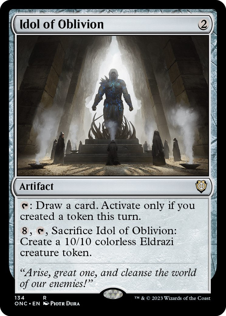 Idol of Oblivion [Phyrexia: All Will Be One Commander] | Tabernacle Games