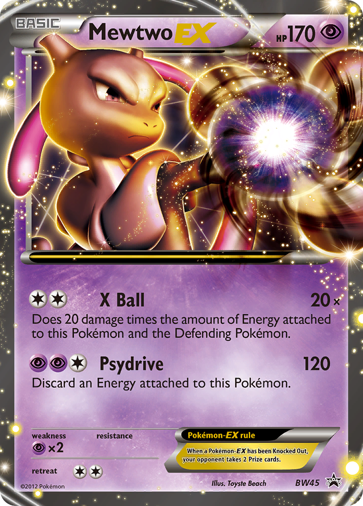 Mewtwo EX (BW45) [Black & White: Black Star Promos] | Tabernacle Games