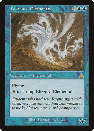 Blizzard Elemental [Urza's Destiny] | Tabernacle Games