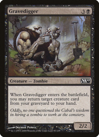 Gravedigger [Magic 2010] | Tabernacle Games