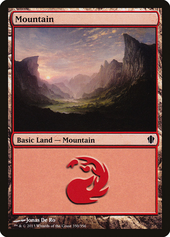 Mountain (350) [Commander 2013] | Tabernacle Games