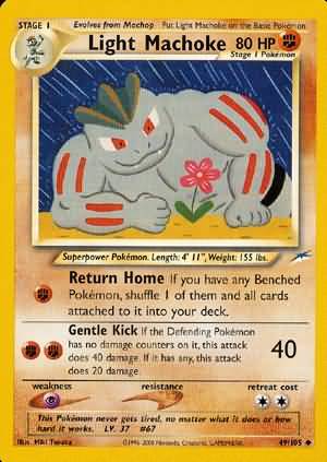 Light Machoke (49/105) [Neo Destiny Unlimited] | Tabernacle Games