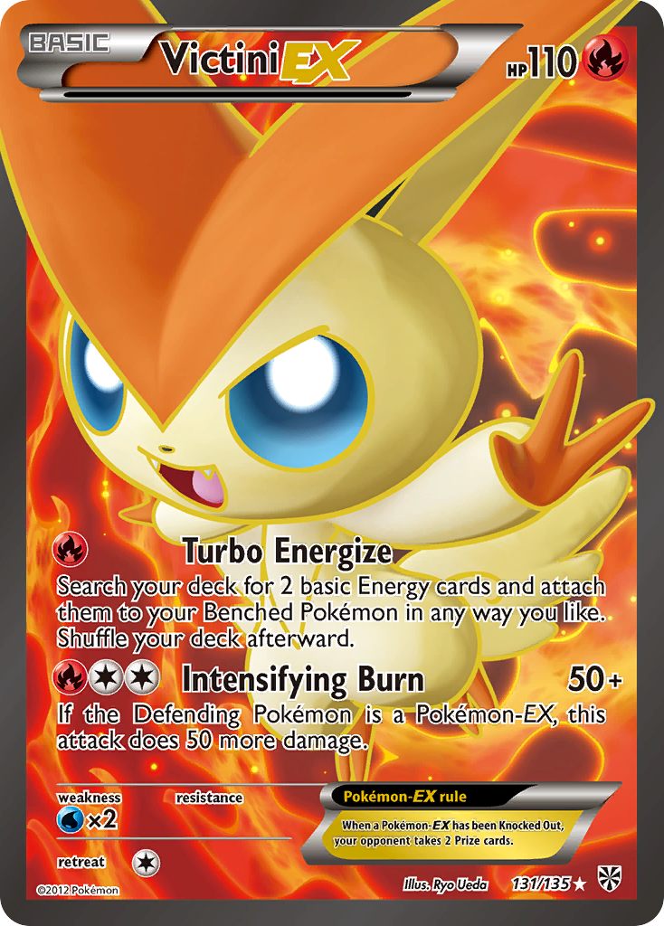 Victini EX (131/135) [Black & White: Plasma Storm] | Tabernacle Games