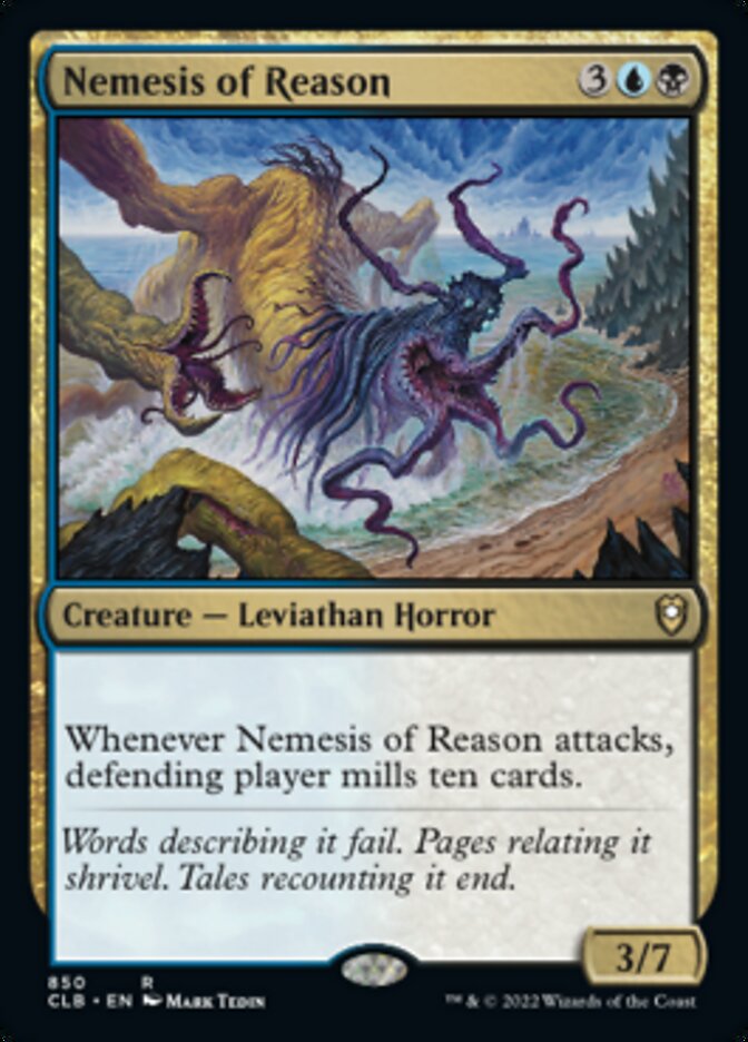 Nemesis of Reason [Commander Legends: Battle for Baldur's Gate] | Tabernacle Games