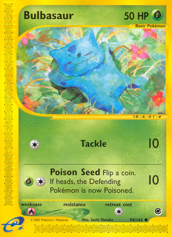 Bulbasaur (94/165) [Expedition: Base Set] | Tabernacle Games