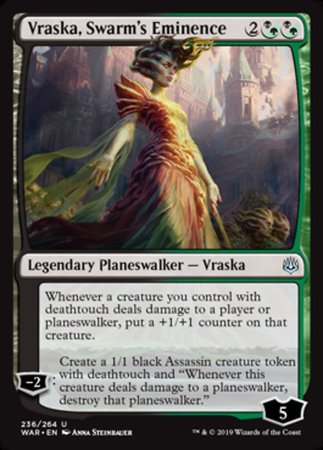 Vraska, Swarm's Eminence [War of the Spark] | Tabernacle Games