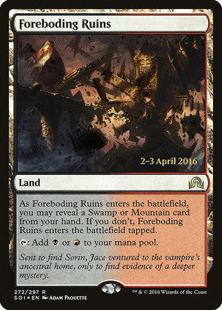 Foreboding Ruins [Shadows over Innistrad Promos] | Tabernacle Games