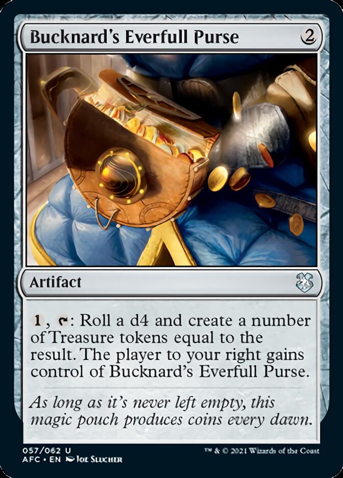 Bucknard's Everfull Purse [Dungeons & Dragons: Adventures in the Forgotten Realms Commander] | Tabernacle Games