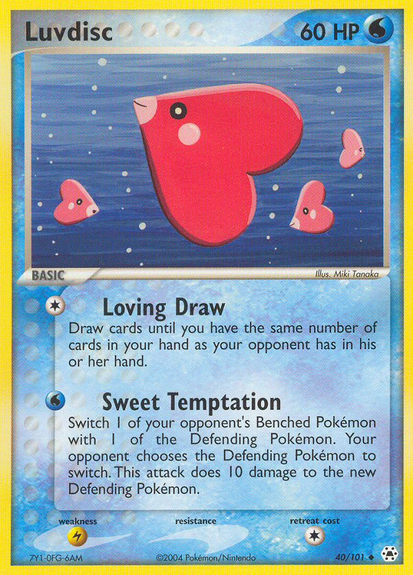 Luvdisc (40/101) [EX: Hidden Legends] | Tabernacle Games