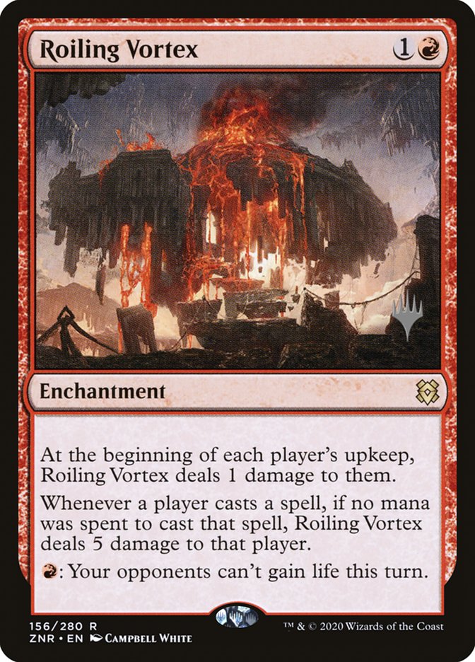 Roiling Vortex (Promo Pack) [Zendikar Rising Promos] | Tabernacle Games