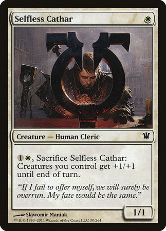 Selfless Cathar [Innistrad] | Tabernacle Games